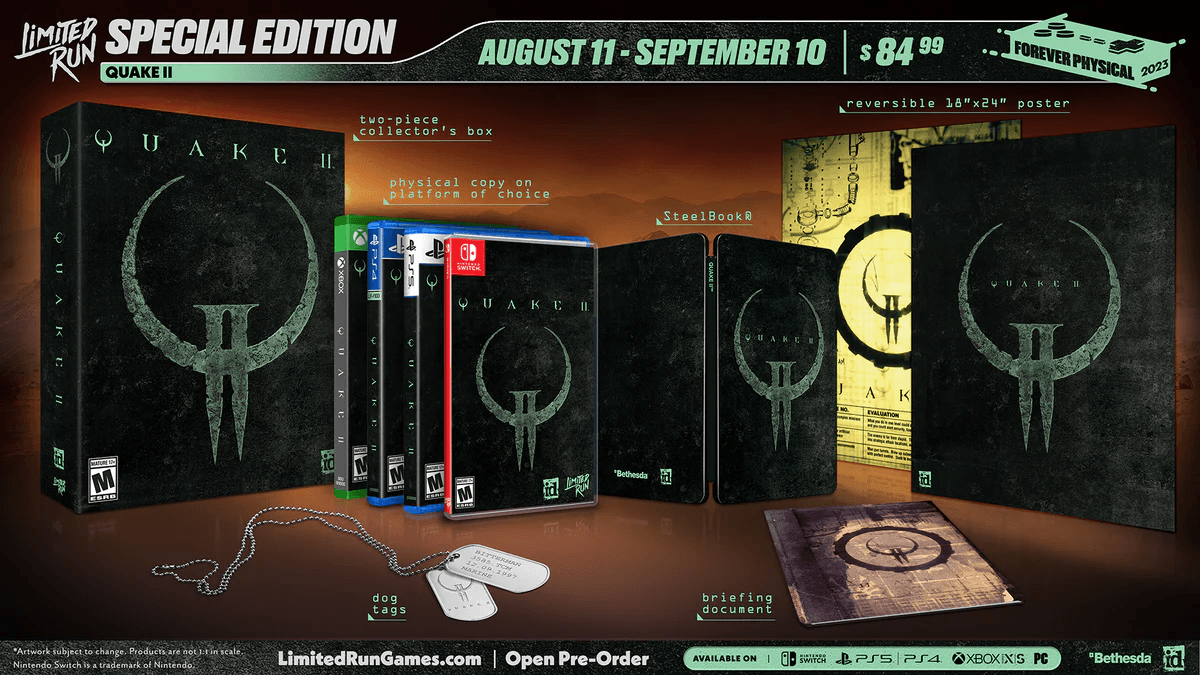 Quake 2 remaster krijgt ook fysieke release