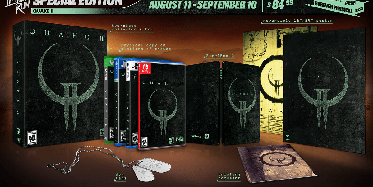 Quake 2 remaster krijgt ook fysieke release
