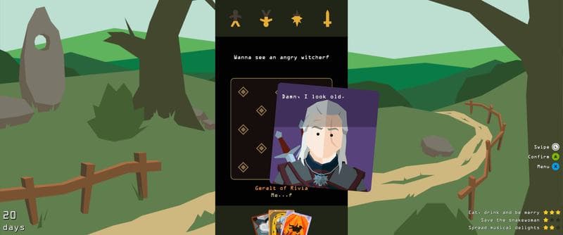 Reigns The Witcher main game