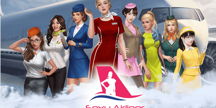 In Sexy Airlines luiden ze het jaar in in stijl