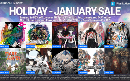 Spike Chunsoft stunt met prijzen op PSN