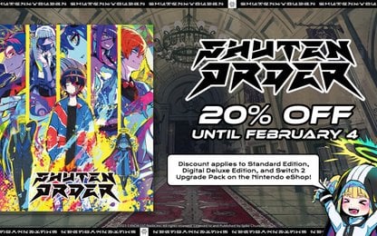 SHUTEN ORDER is nu lekker goedkoop op de eShop