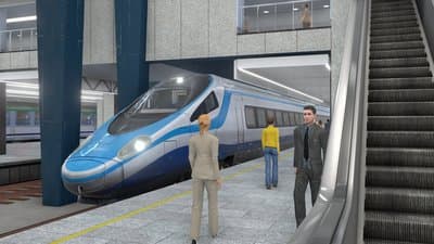 SimRail 2021: The Railway Simulator screenshot 1