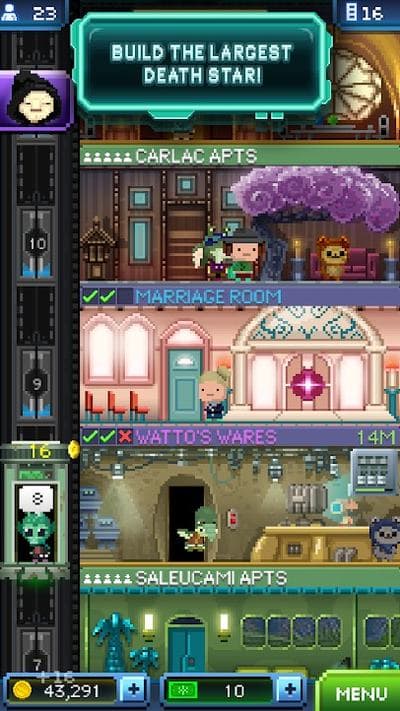Star Wars: Tiny Death Star screenshot 2