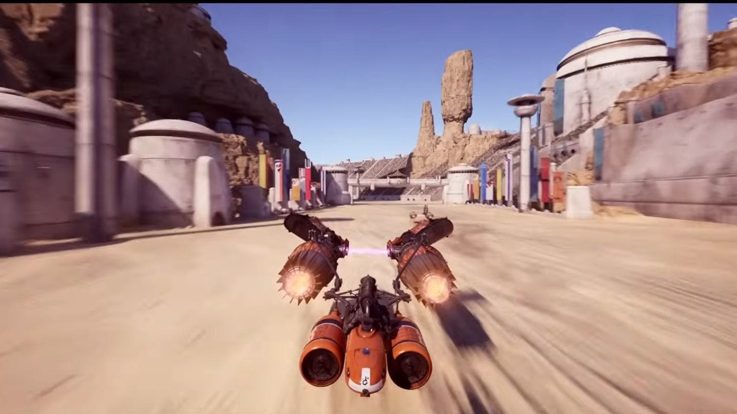 De nieuwe trailer van Star Wars: Galactic Racer staat in het teken van Podracing
