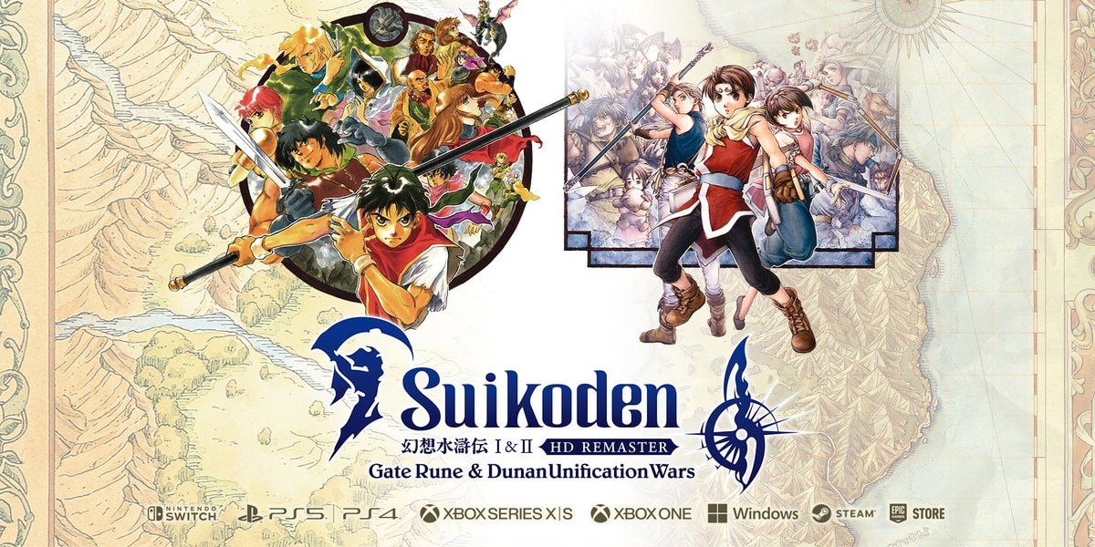 Konami viert de release van de Suikoden I & II HD Remaster