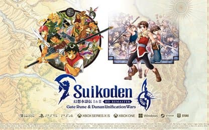 Konami viert de release van de Suikoden I & II HD Remaster