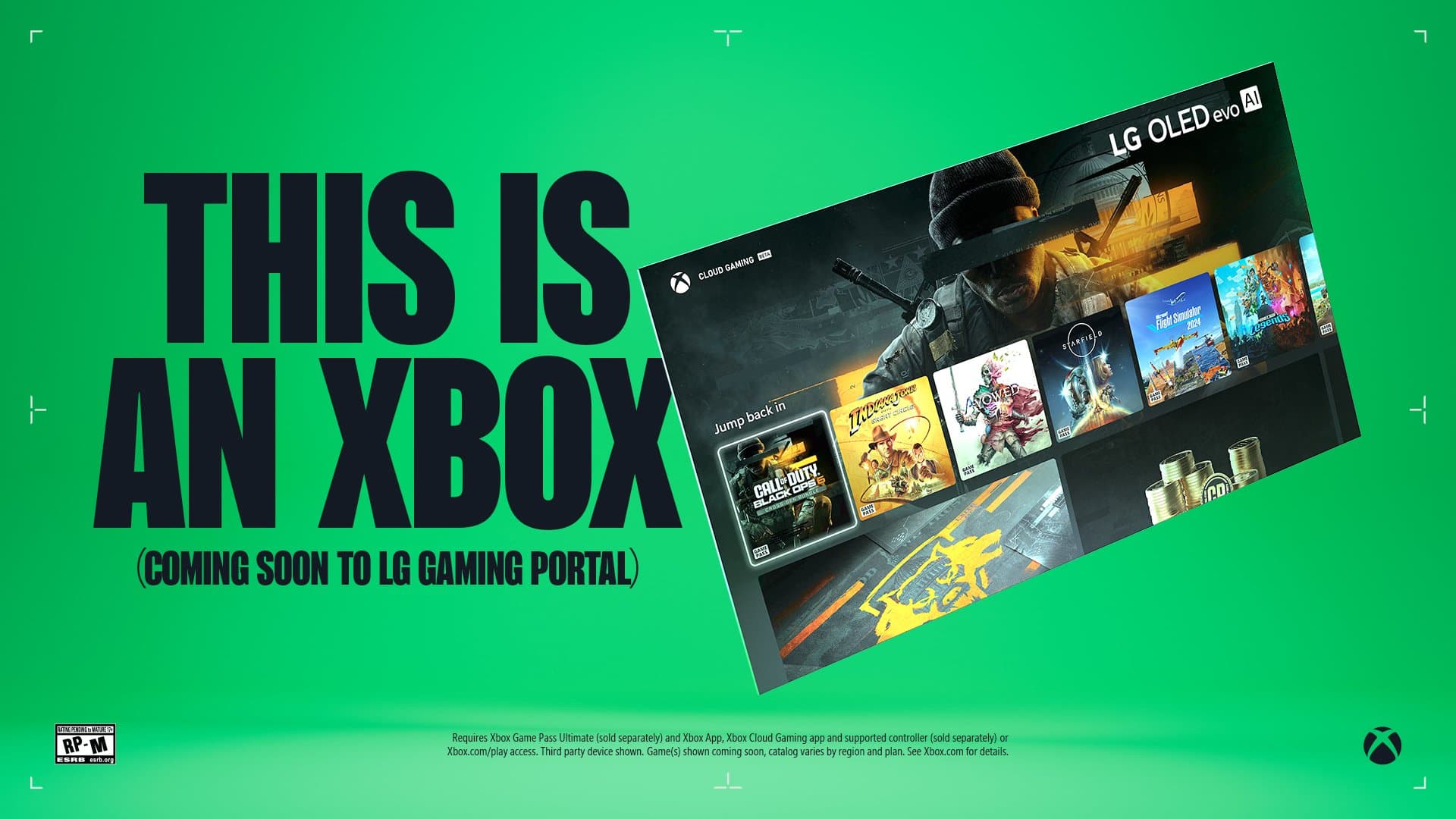 Xbox Game Pass is spoedig te gebruiken via LG Smart TV's