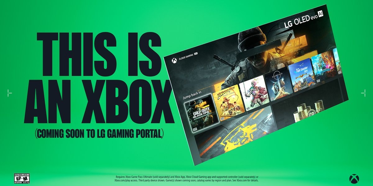 Xbox Game Pass is spoedig te gebruiken via LG Smart TV's