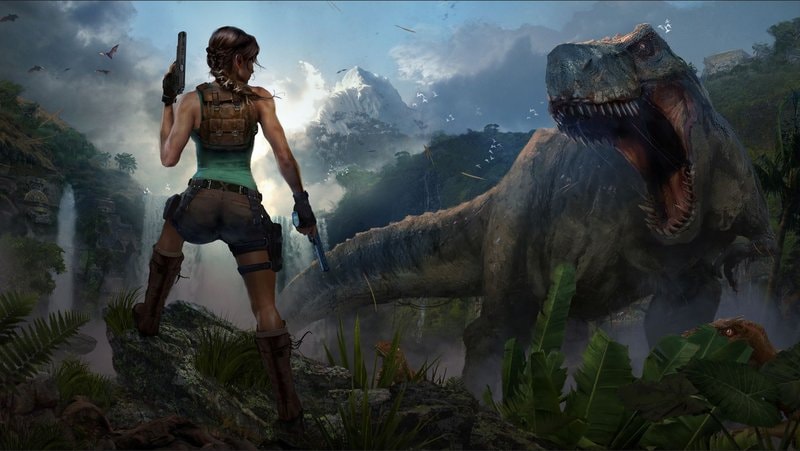 Tomb Raider T-rex