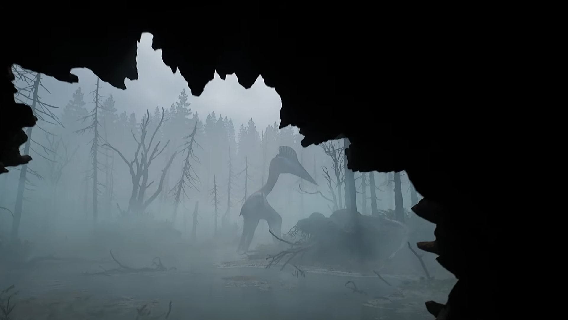 Probeer te overleven terwijl dinosaurussen op je jagen in The Lost Wild