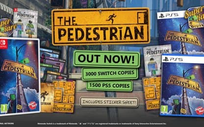 Super Rare Games brengt The Pedestrian naar je boekenkast