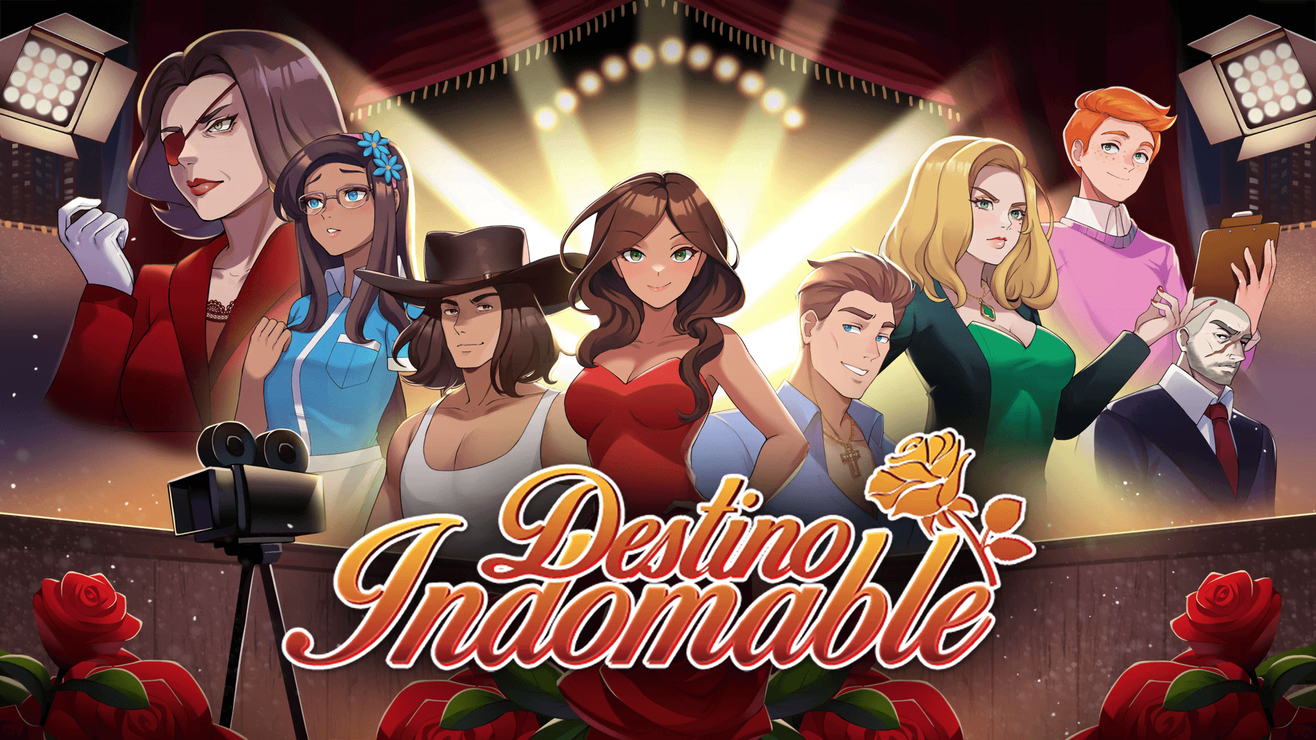 Duik in de wereld van een nieuwe actrice Destino Indomable is een visual novel