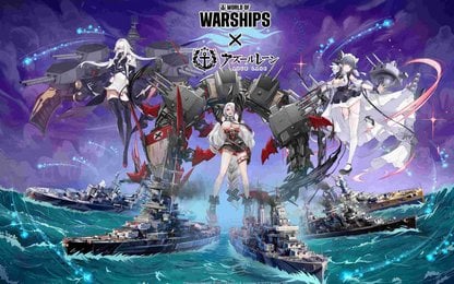 World of Warships verwelkomt nieuwe Azur Lane content