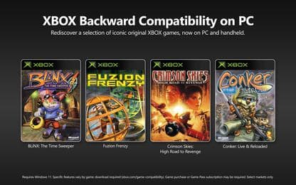 Speel nu vier originele XBOX games op de PC
