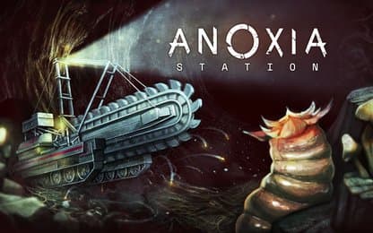 Daal af in het duister in Anoxia Station