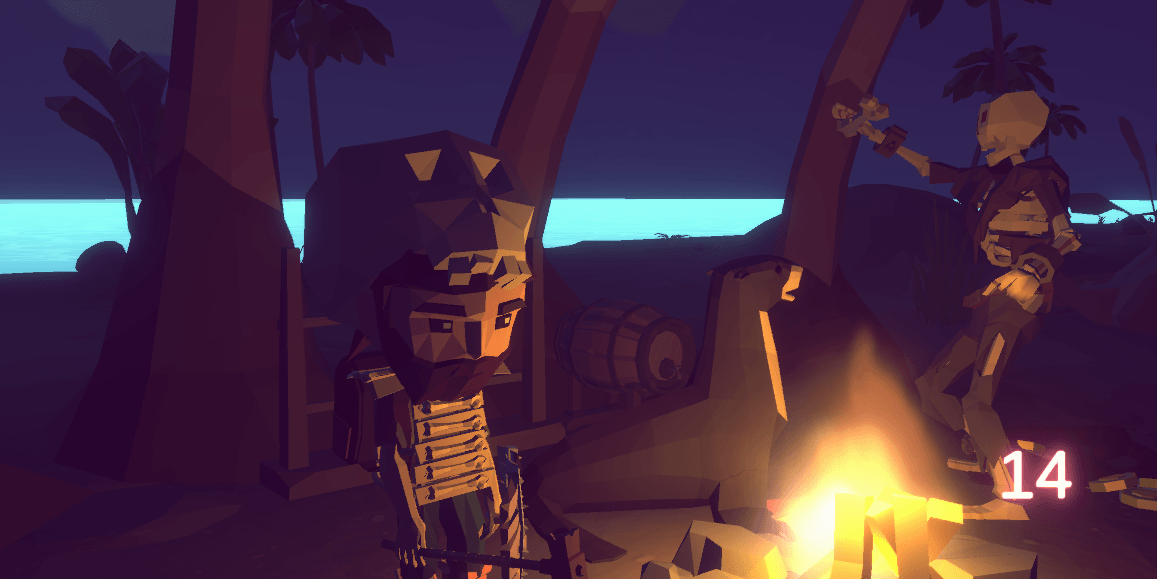 De release-datum van de survival crafting RPG Surviving Skeleton Island is bekendgemaakt