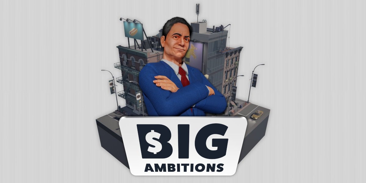 Screenshots van Big Ambitions laten zien wat je zou kunnen hebben