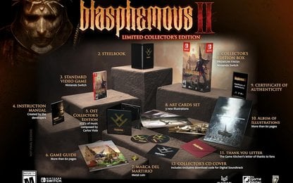 De Limited Collector's Edition van Blasphemous 2 is nu te koop