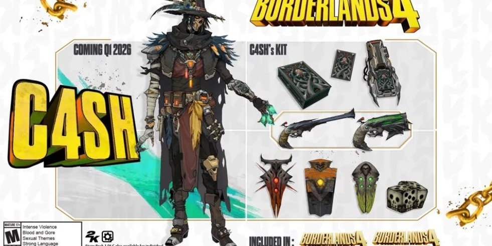 Een deel van de eerste Story Pack voor Borderlands 4 is bekend