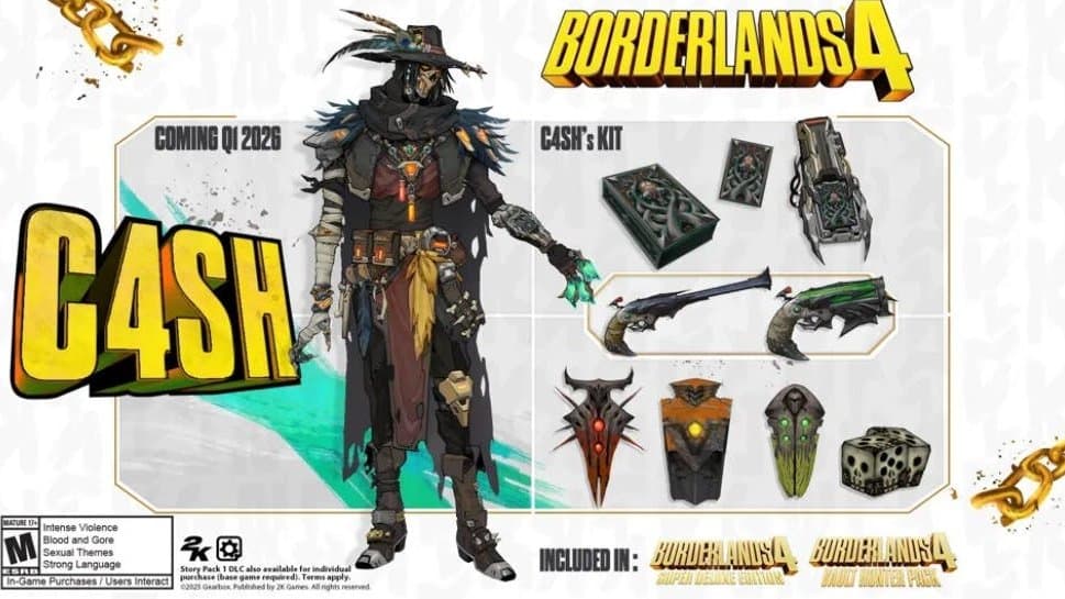 Een deel van de eerste Story Pack voor Borderlands 4 is bekend