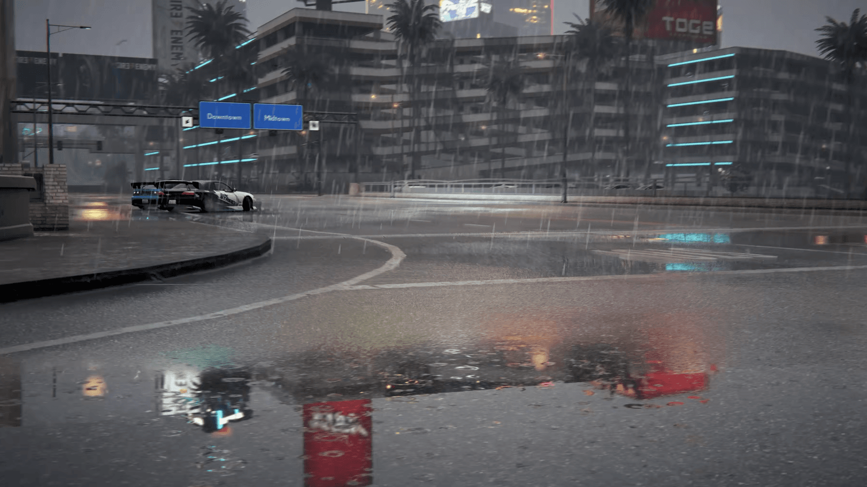 CarX Street is vanaf nu voorzien van dynamische weersomstandigheden