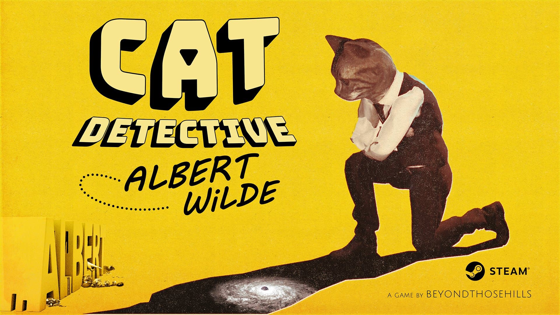 Cat Detective Albert Wilde is een gezellige ouderwetse detective