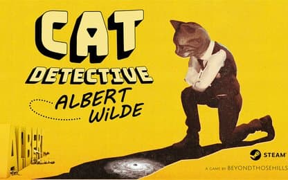 Cat Detective Albert Wilde is een gezellige ouderwetse detective