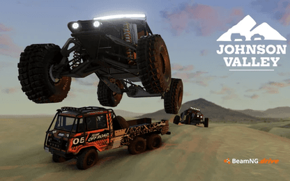 Sloop de auto's in BeamNG.drive in de nieuwe off-road update