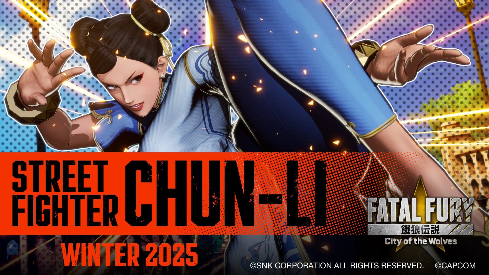 Chun-Li komt buiten Street Fighter vechten