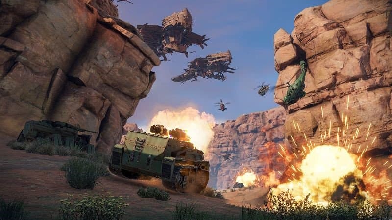 Crossout maakt nu ook het luchtruim onveilig