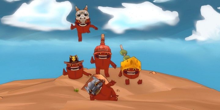 De screenshots van GAZZLERS gooien je midden in de chaos