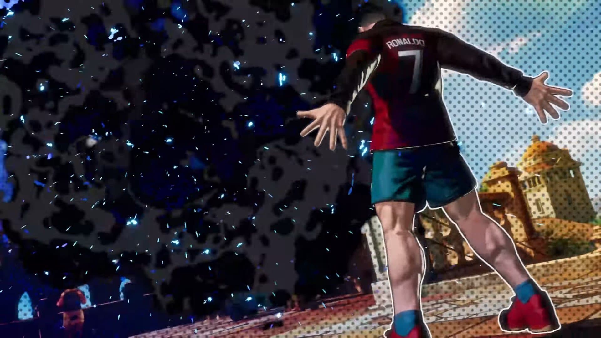 Cristiano Ronaldo kan meer dan op doel schieten in Fatal Fury: City of the Wolves