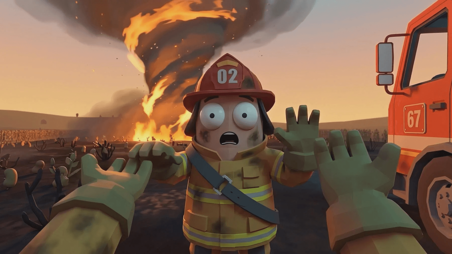 De brandweermannen van Flame and Blame wil je niet op bezoek hebben!