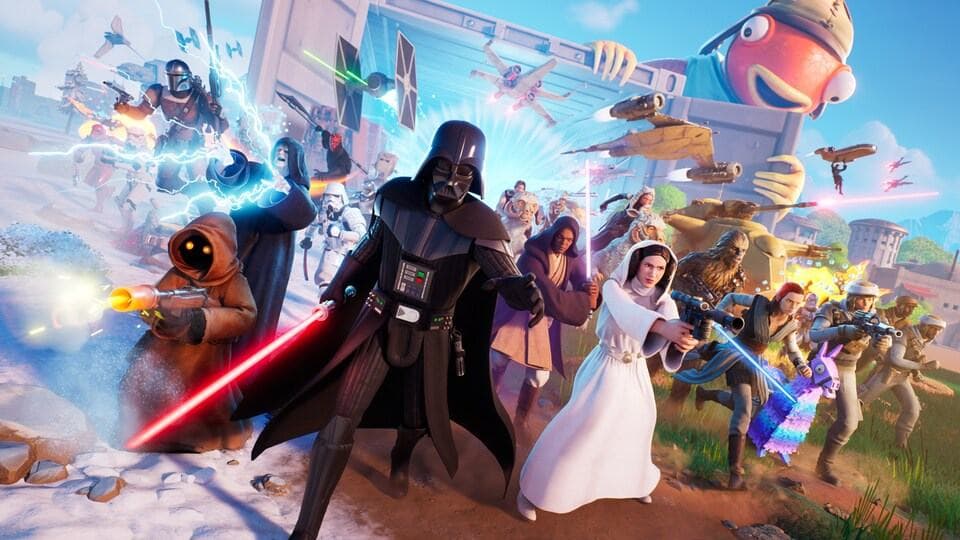 Fortnite krijgt meerdere nieuwe Star Wars-ervaringen