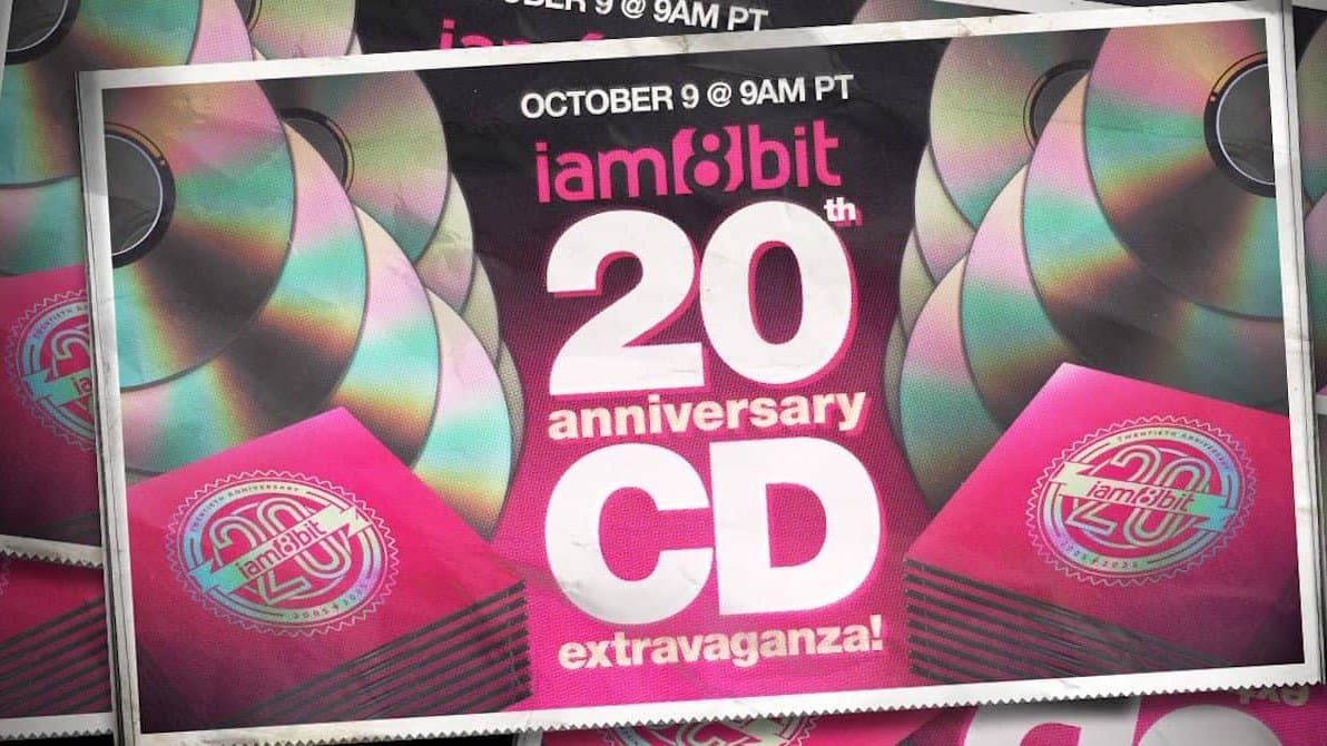 iam8bit viert diens twintigste verjaardag met CD's