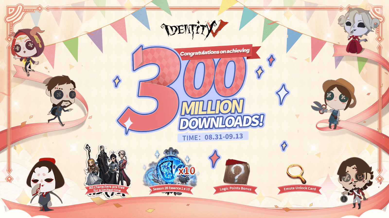 Identity V is 300 miljoen keer gedownload