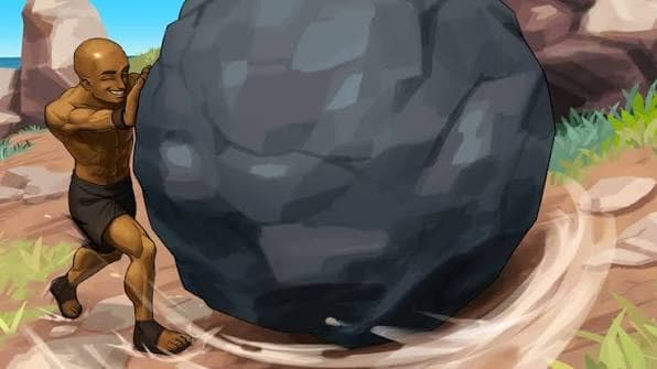 Imagine Sisyphus Happy trailer is pure chaos