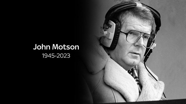 RIP John Motson