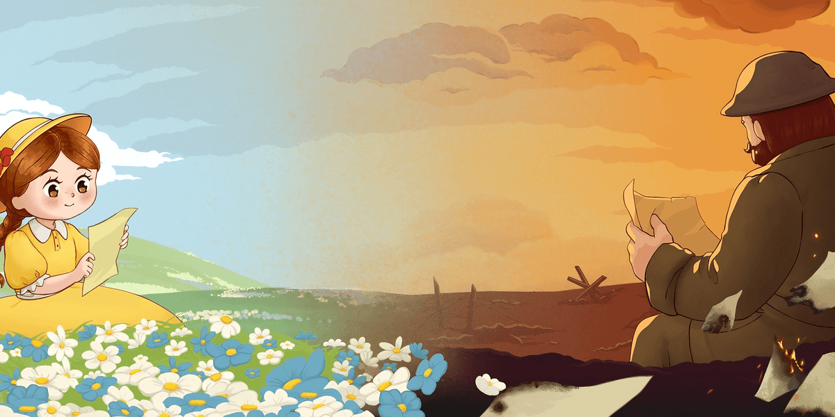 Letters of War lijkt op Valiant Hearts, maar dan in de Tweede Wereldoorlog