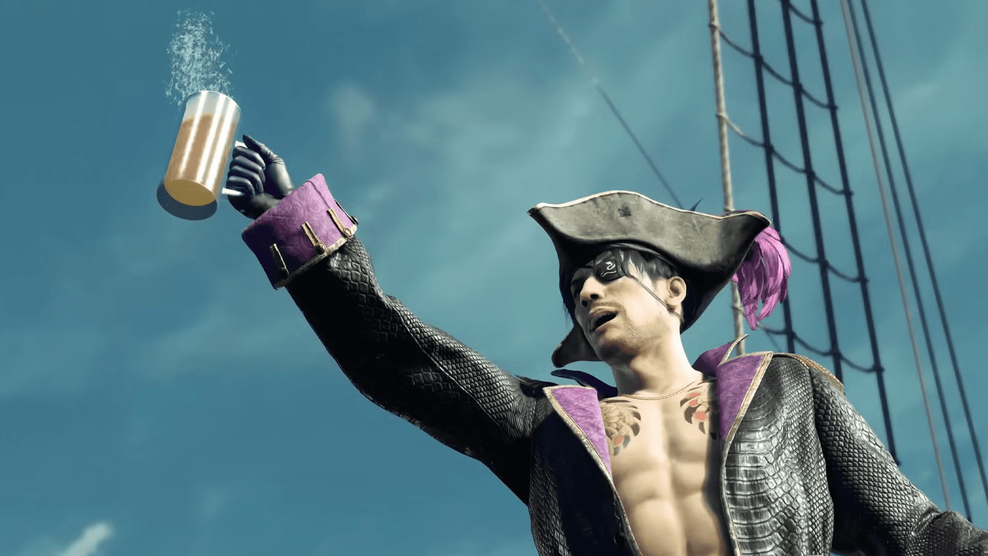Zie meer van Majima die piraatje speelt