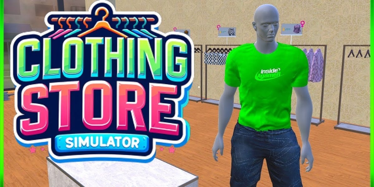 Jouw naam schittert nu op kledij in Clothing Store Simulator