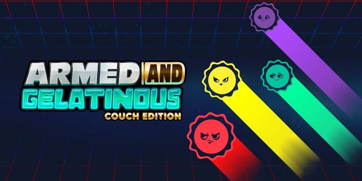 De launch trailer van Armed and Gelatinous: Couch Edition is...anders