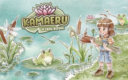 Bouw je eigen kikkerparadijs met de release van Kamaeru