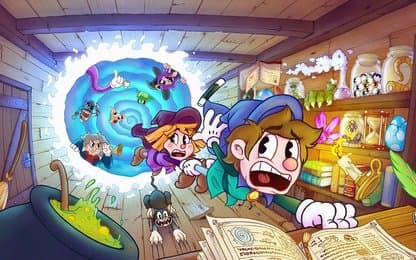 Enchanted Portals doet denken aan Cuphead