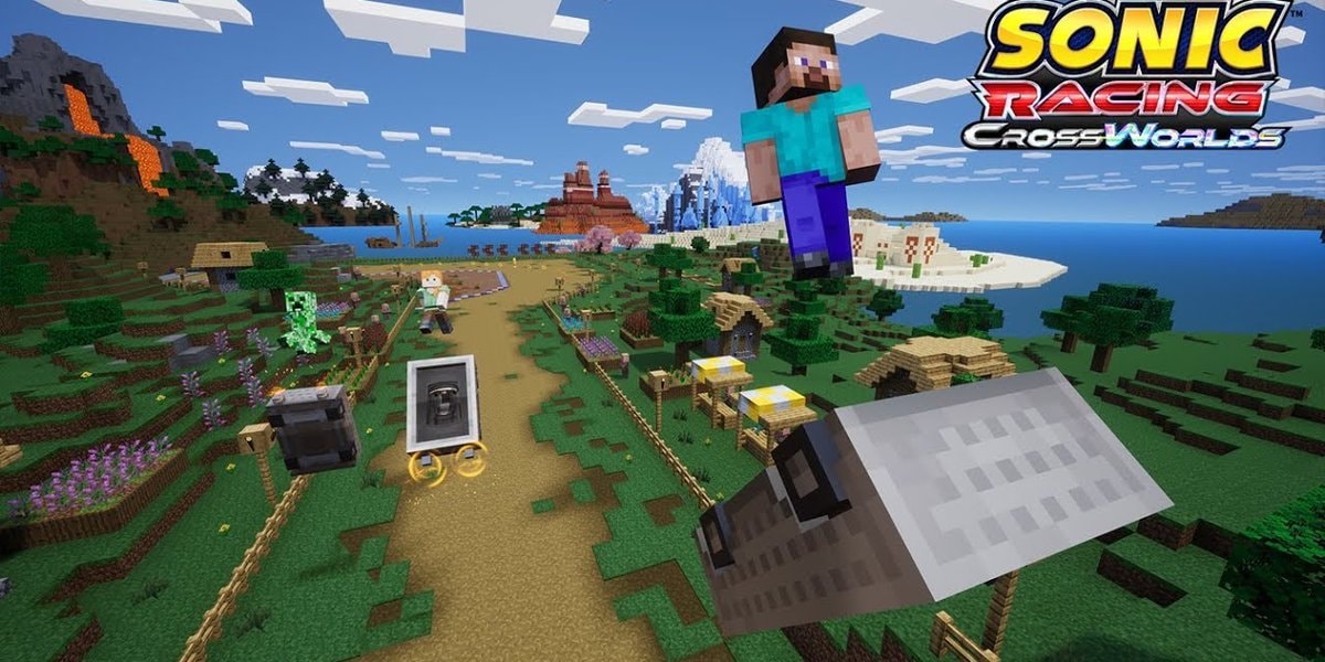 Sonic Racing: CrossWorlds mag Steve en co van Minecraft verwelkomen