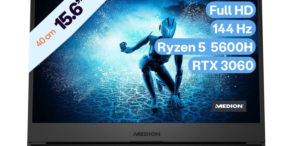 Je kunt flink besparen op de Medion Gaming laptop MD62343