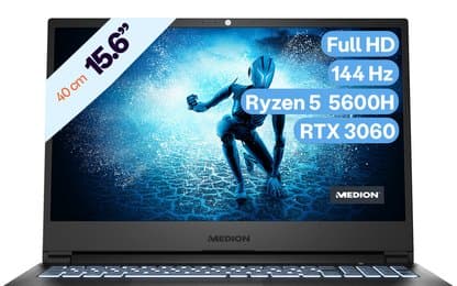 Je kunt flink besparen op de Medion Gaming laptop MD62343
