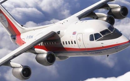 Verken nu de lucht met de BAE 146 in Microsoft Flight Simulator 2024
