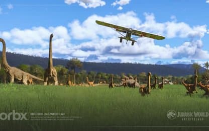 Ontdek vanaf nu Jurassic World vanuit de lucht in Microsoft Flight Simulator 2024